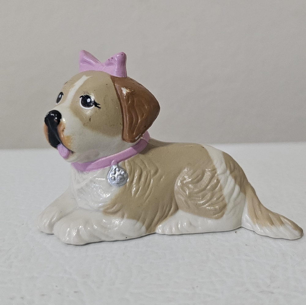 Vintage 1993 Littlest Pet Shop Beethoven's 2nd Missy 1.5" Toy Figure